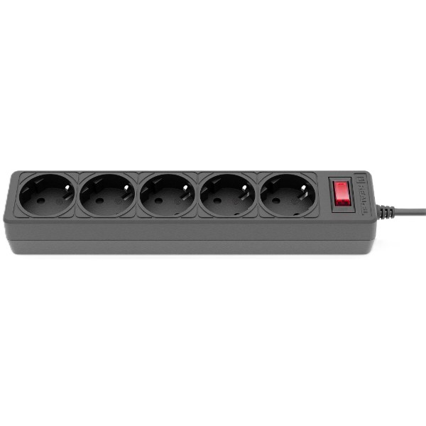 Фото - Сетевой фильтр REAL-EL RS-Protect 505 5 м Black (EL122300046)